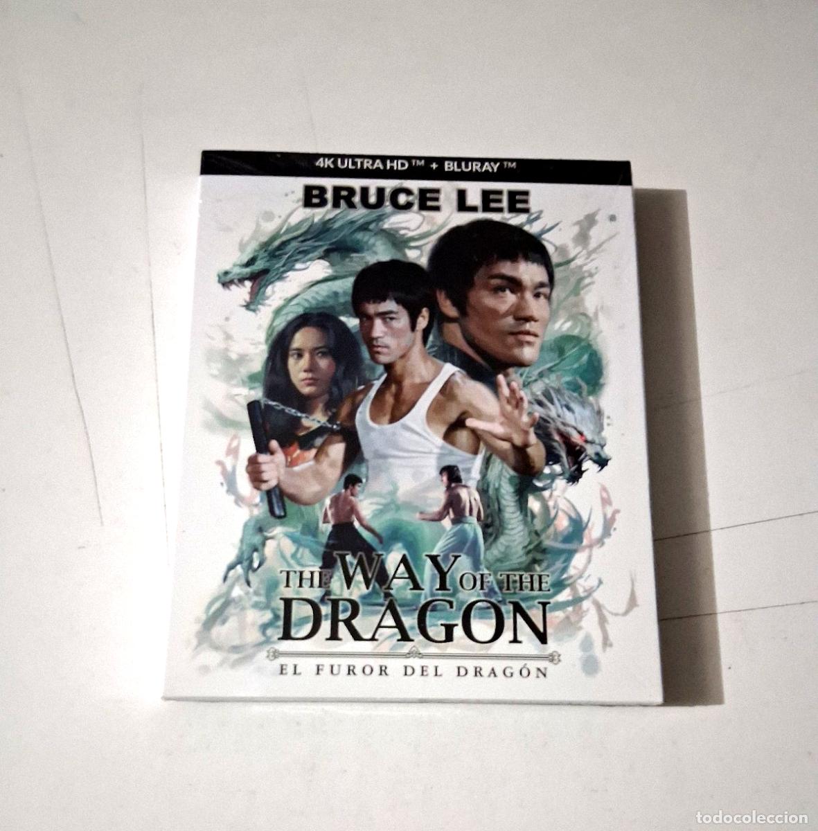 Cinema: UHD &rdquo;EL FUROR DEL DRAGON&rdquo; 4K +BLU-RAY ULTRA HD + SLIPCOVER PRECINTADO SEALED BRU