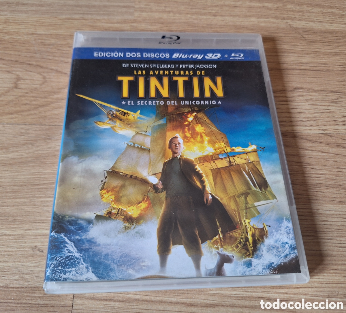 Cine: Las Aventras de Tint&iacute;n Blu-Ray 3D 2 Discos