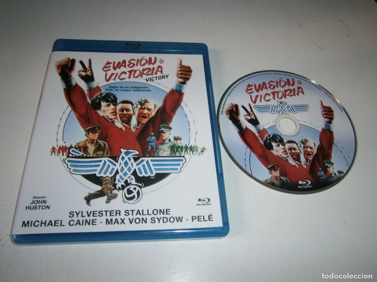 Cine: EVASION O VICTORIA BLU-RAY SYLVESTER STALLONE MICHAEL CAINE MAX VON SYDOW PELE