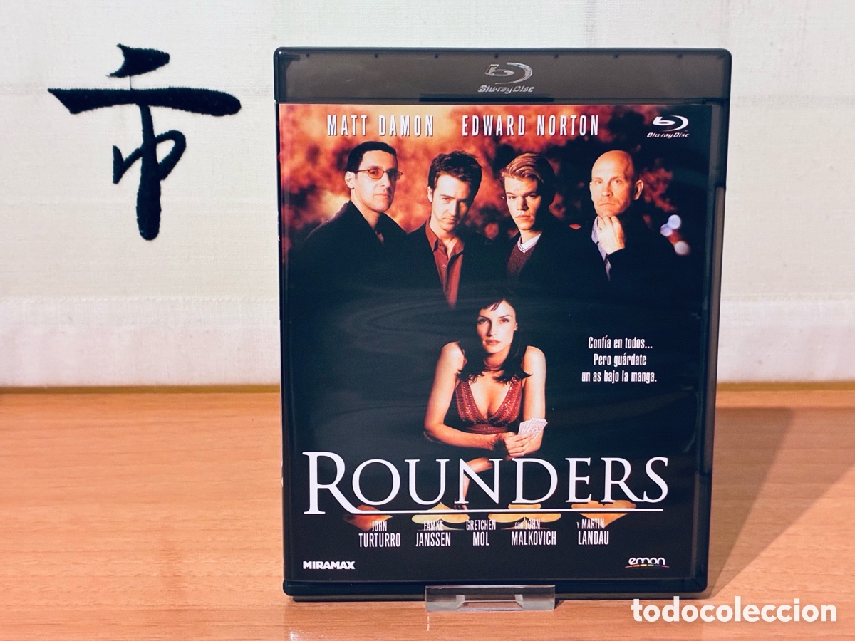 Cine: Rounders Blu-ray Edici&oacute;n espa&ntilde;ola &iexcl;COMO NUEVO!