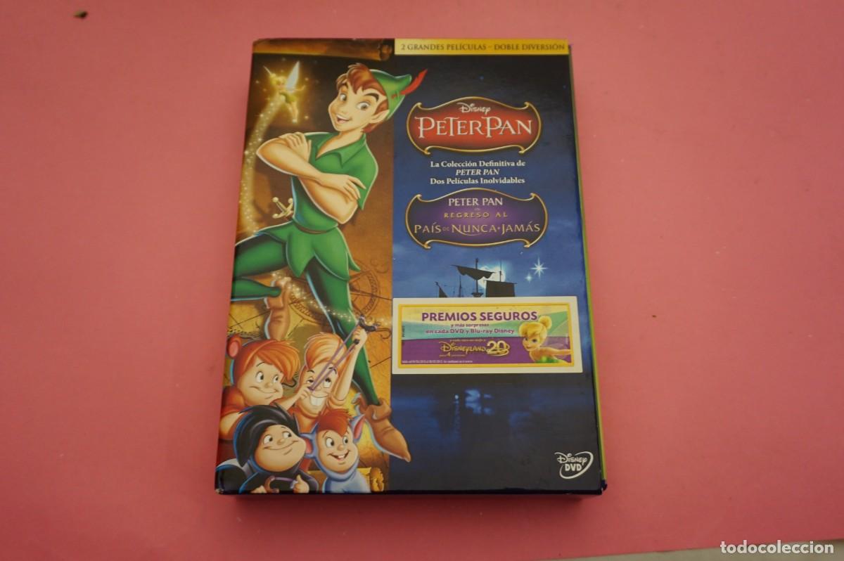 Cine: - WALT DISNEY 2 PELICULAS: PETER PAN / PETER PAN REGRESO AL PAIS DE NUNCA JAMAS