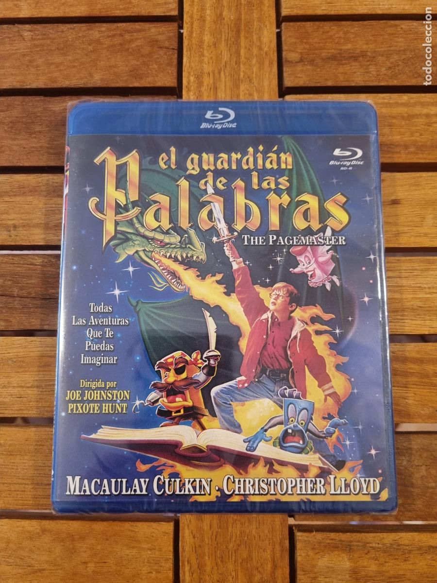 Cine: El guardi&aacute;n de las palabras - Blu-ray nuevo - The Pagemaster - Macaulay Culkin