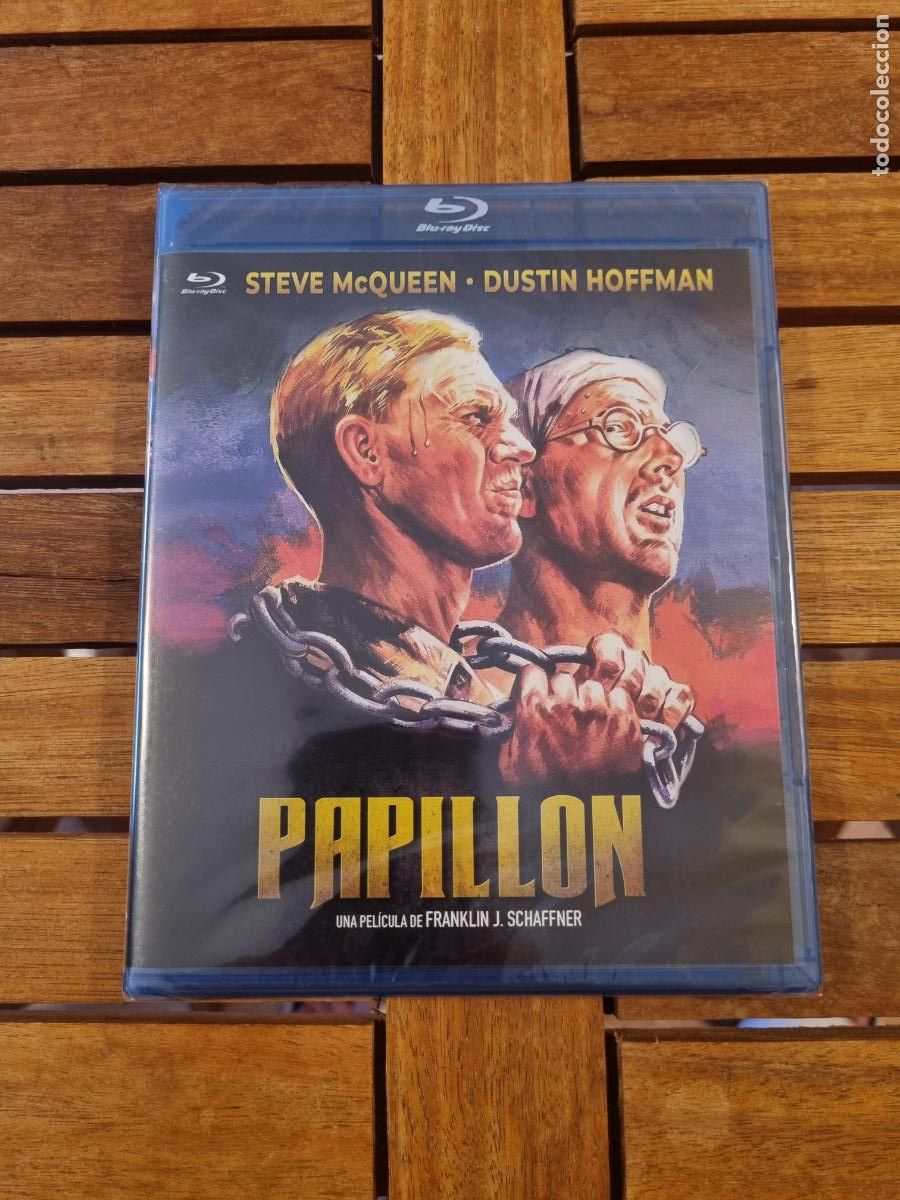 Cine: Papillon - Blu-ray nuevo - Steve McQueen y Dustin Hoffman