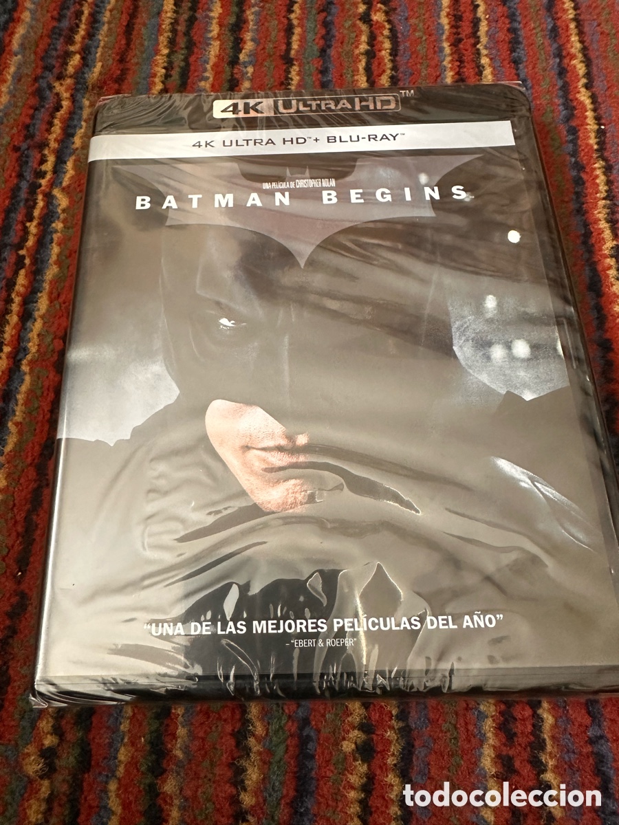 Cine: Batman Begins 4K Ultra HD + blu-ray nuevo y precintado