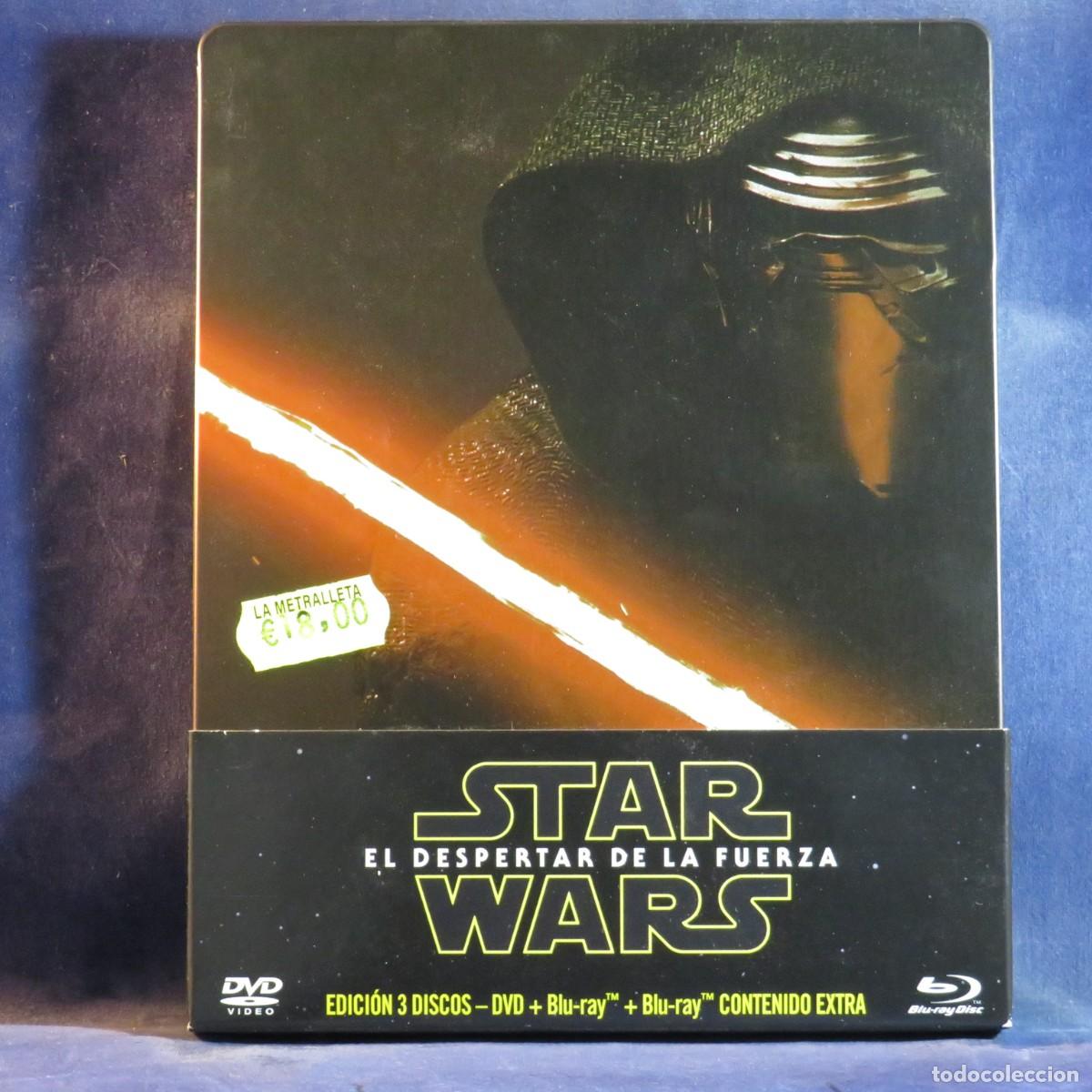 Cine: STAR WARS, EL DESPERTAR DE LA FUERZA - DVD + BLU-RAY