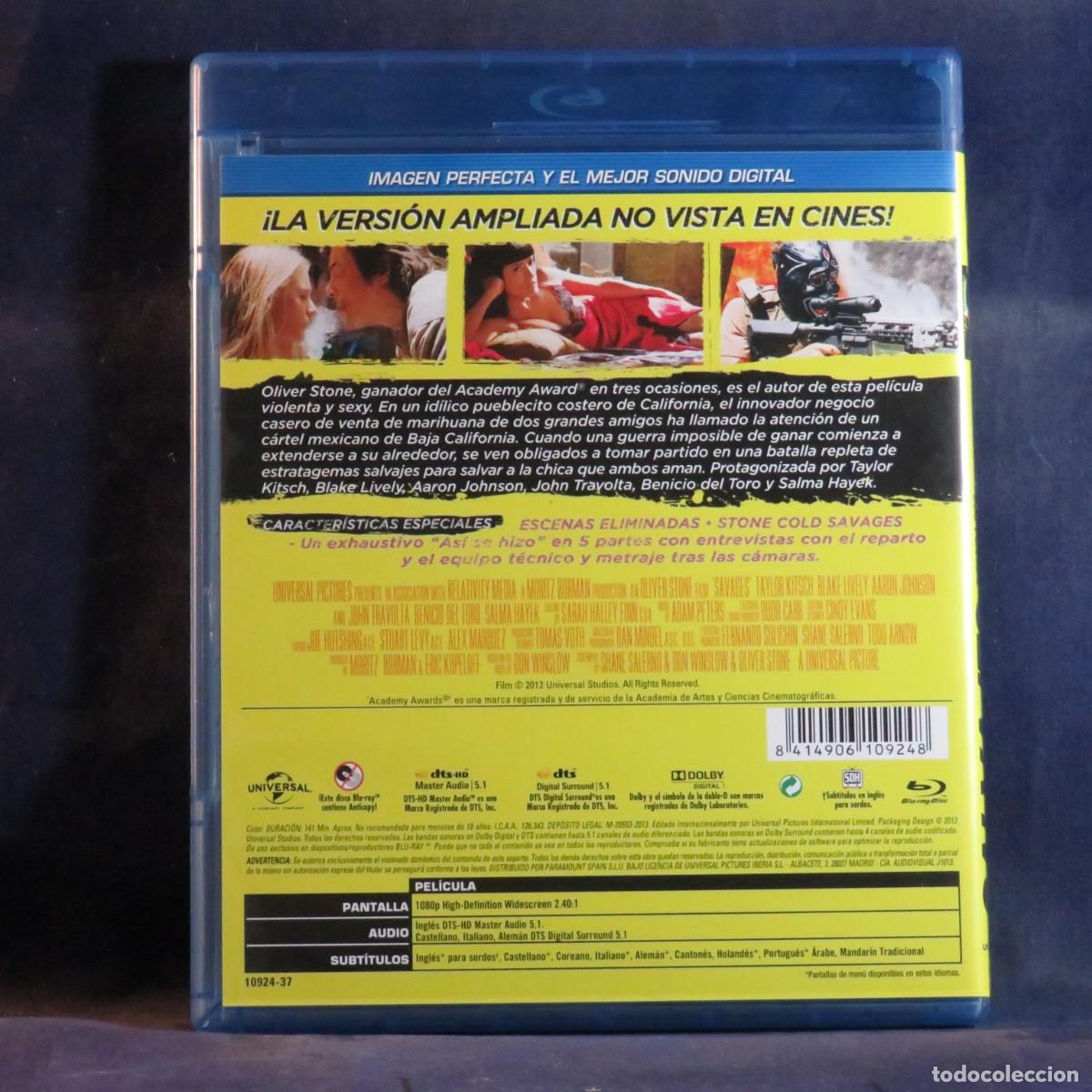 Cine: SALVAJES - BLU-RAY - - Foto 2