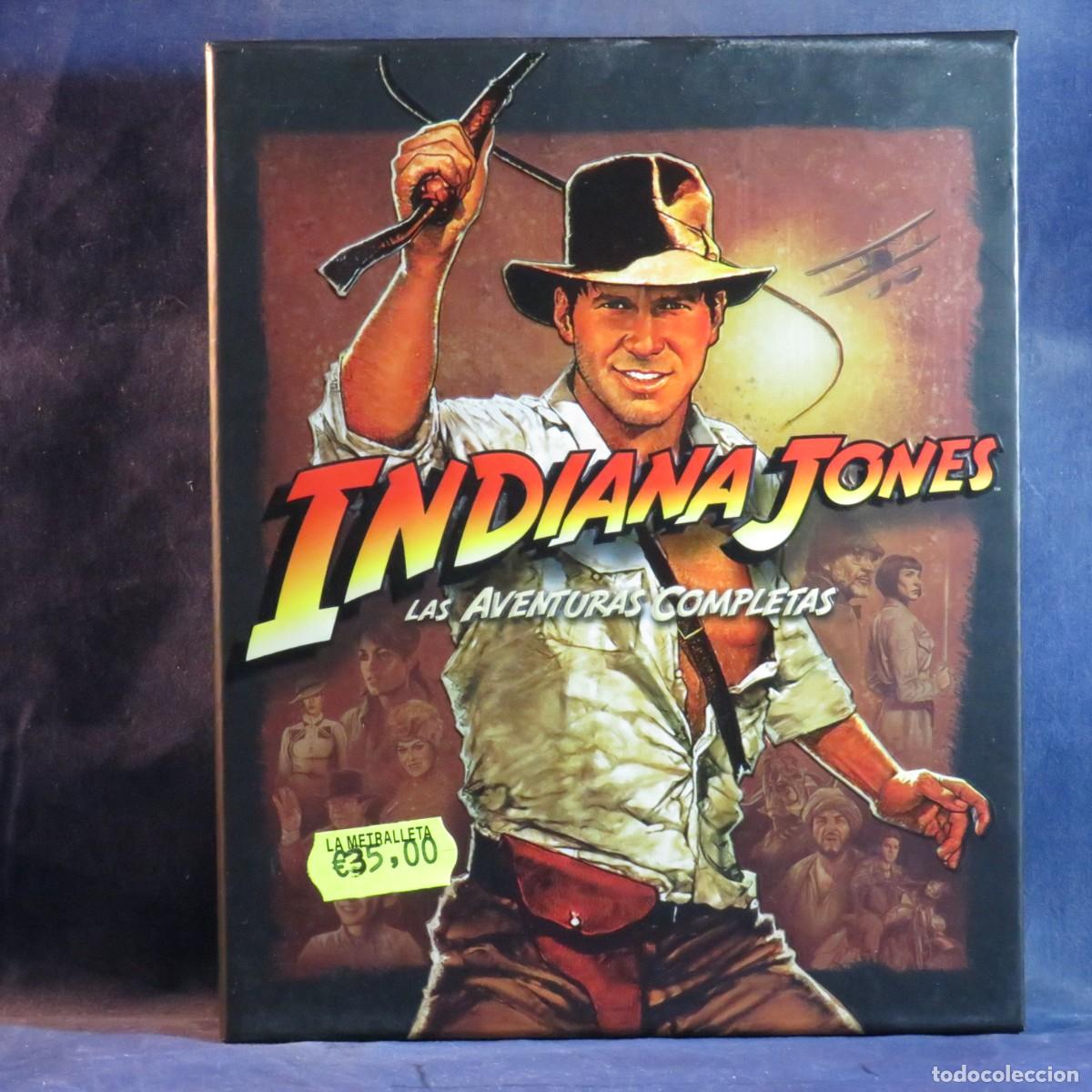 Cine: INDIANA JONES, LAS AVENTURAS COMPLETAS - 5 BLU-RAY