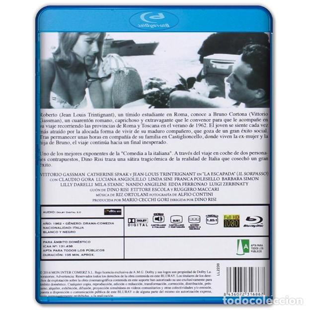 Cine: LA ESCAPADA Bluray (Comedia, De Culto) - Foto 2