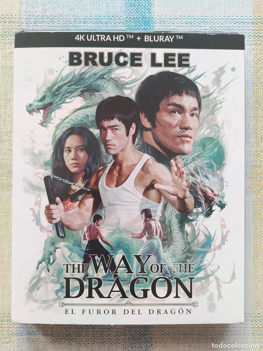 Cine: EL FUROR DEL DRAG&Oacute;N - CON BRUCE LEE - 4K ULTRA HD BLU-RAY + BLU-RAY