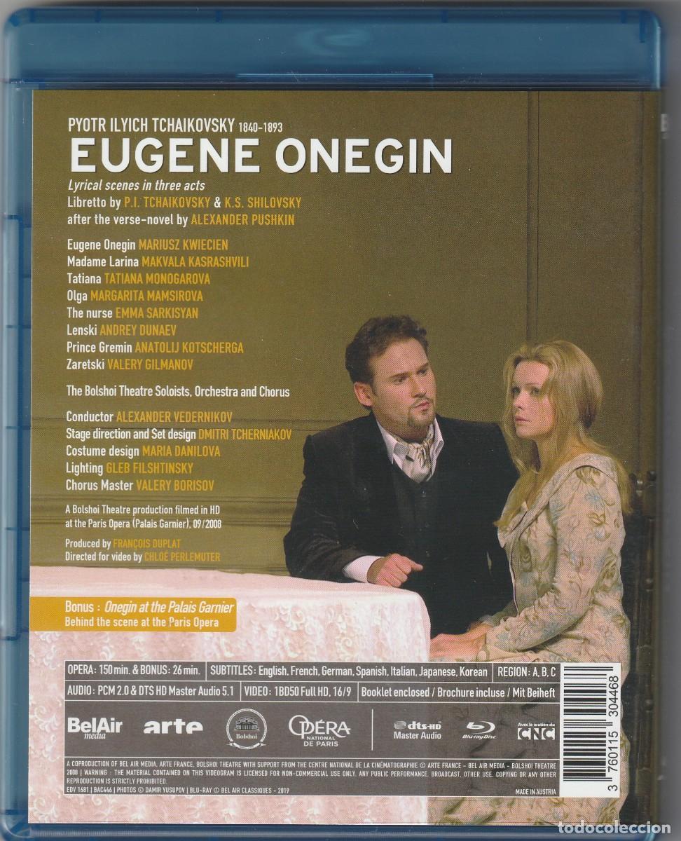 Cine: BLU-RAY DISC OPERA &middot; TCHAIKOVSKY - EUGENE ONEGIN - Foto 2