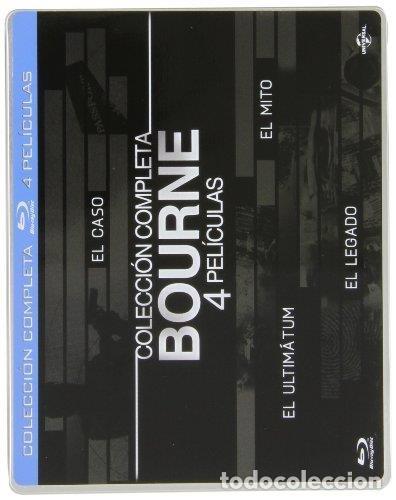 Cine: Pack Bourne Cuatrilog&iacute;a - Steelbook Blu-Ray