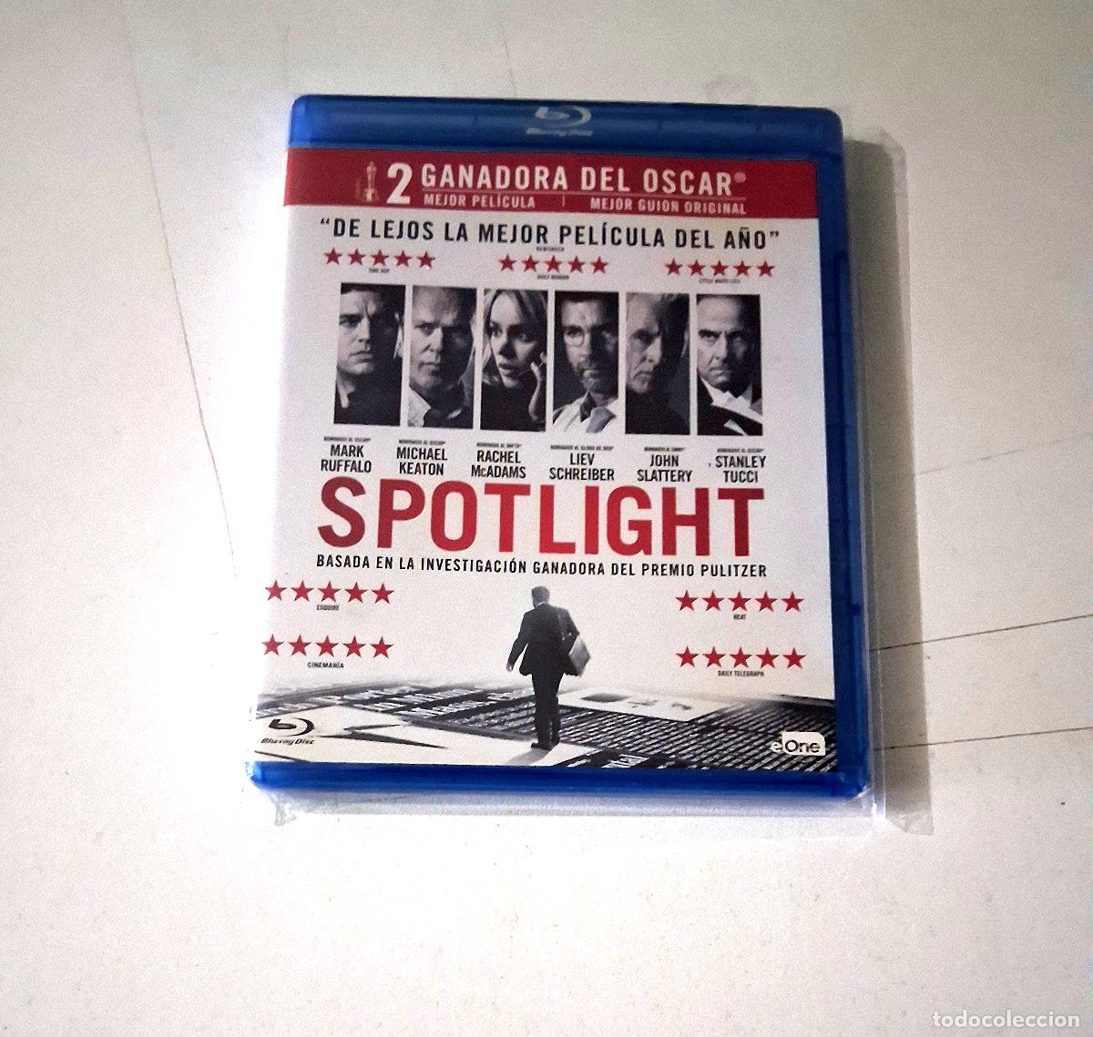 Cine: BLU-RAY &rdquo;SPOTLIGHT&rdquo; COMO NUEVO TOM McCARTHY MARK RUFFALO MICHAEL KEATON RACHEL M