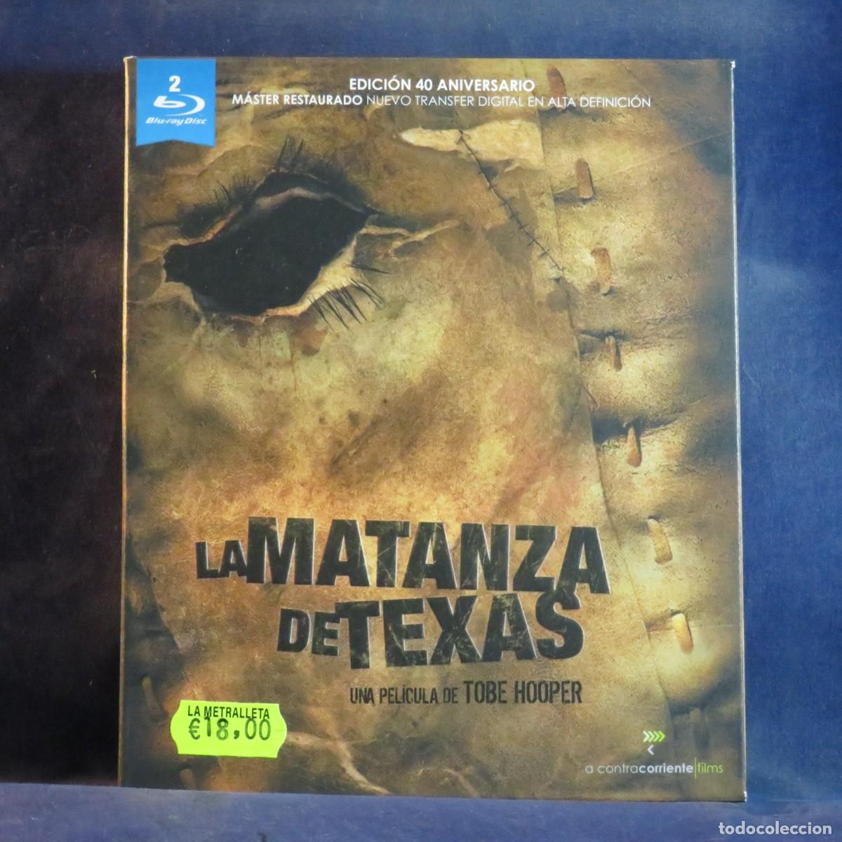 Cine: LA MATANZA DE TEXAS (EDICI&Oacute;N 40&ordm; ANIVERSARIO) - 2 BLU-RAY