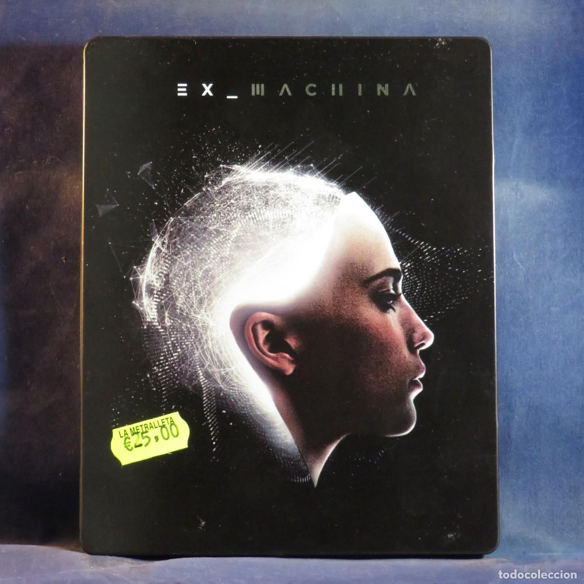 Cine: EX MACHINA - BLU-RAY CAJA MET&Aacute;LICA