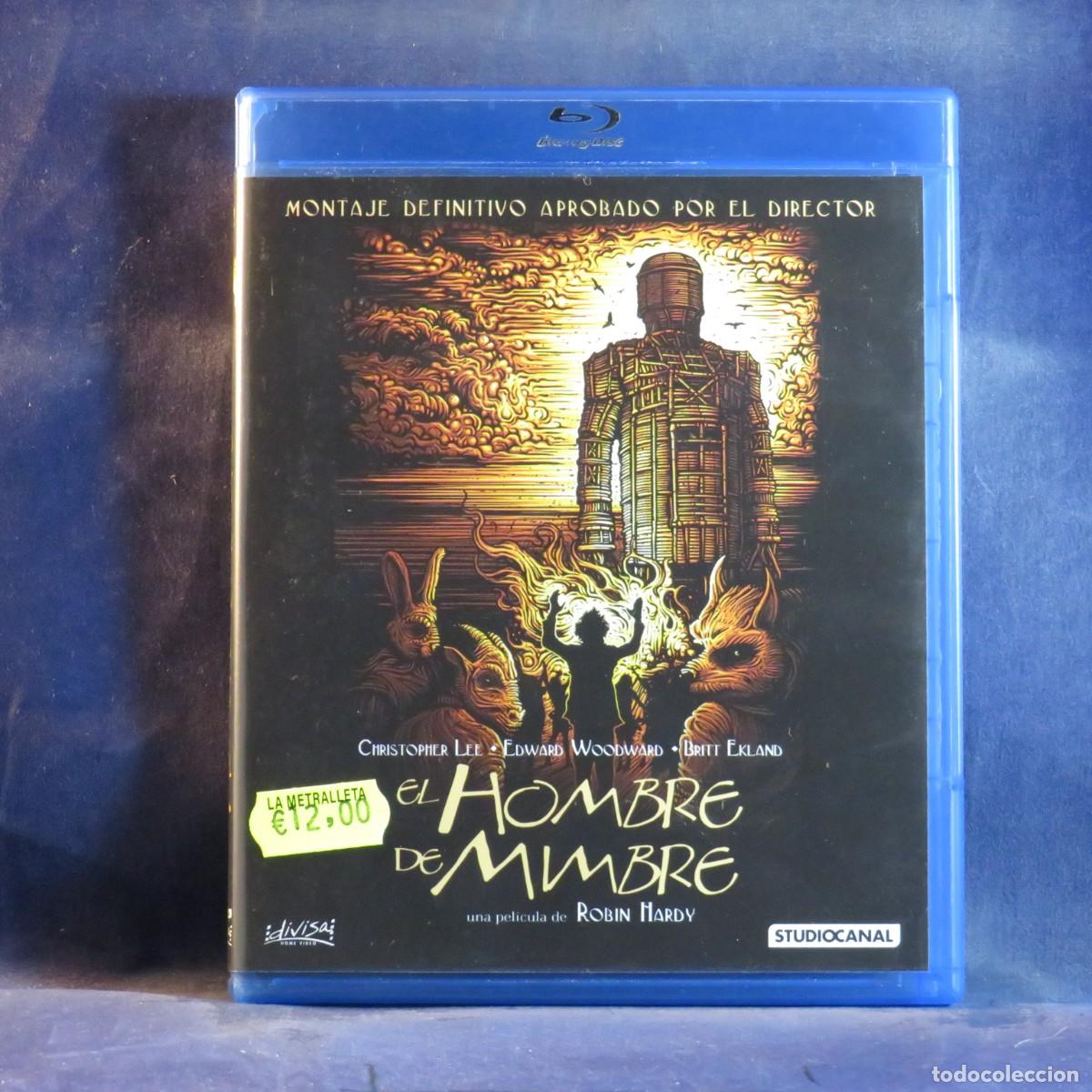 Cine: EL HOMBRE DE MIMBRE - BLU-RAY