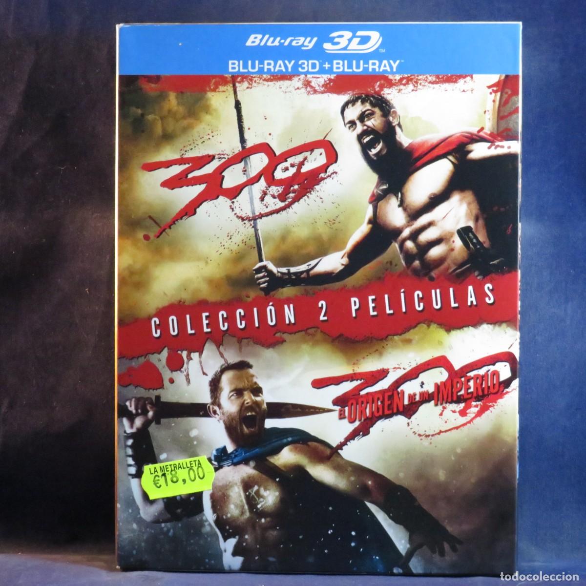Cine: 300 + 300 EL ORIGEN DE UN IMPERIO (COLECCI&Oacute;N 2 PEL&Iacute;CULAS) - BLU-RAY 3D + BLU-RAY