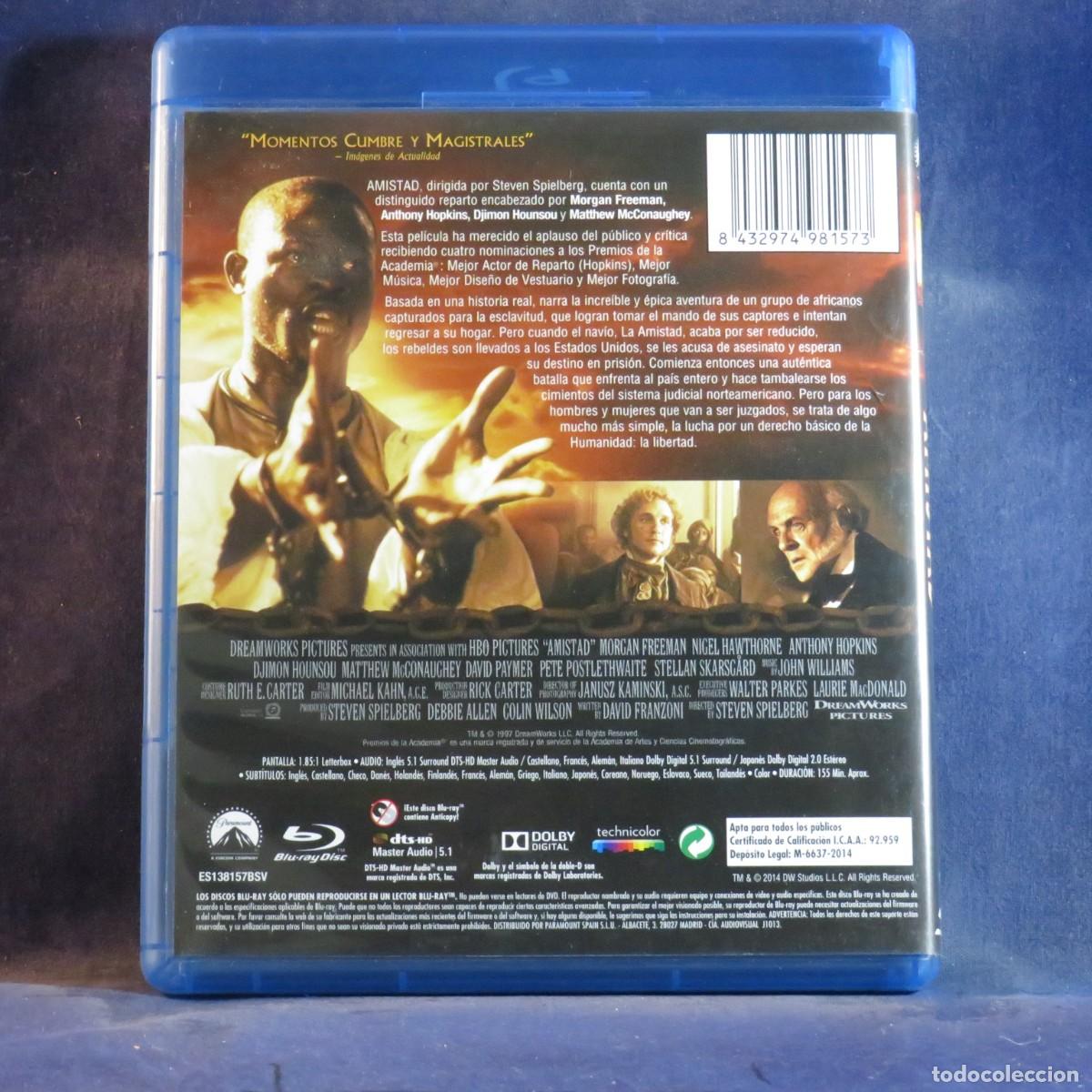 Cine: AMISTAD - BLU-RAY -- - Foto 2