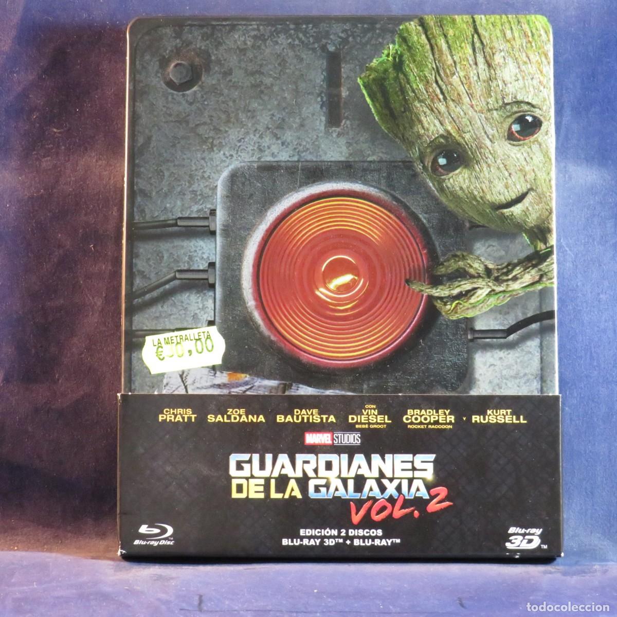 Cine: LOS GUARDIANES DE LA GALAXIA VOL.2 - 2 BLU-RAY