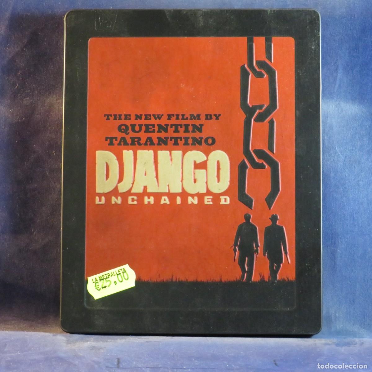 Cine: DJANGO UNCHAINED - 2 BLU-RAY CAJA MET&Aacute;LICA