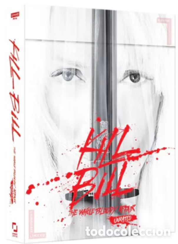 Cine: Kill bill : the whole bloody affair unrated. Edici&oacute;n Coleccionista limitada 4 discos , posters, etc.