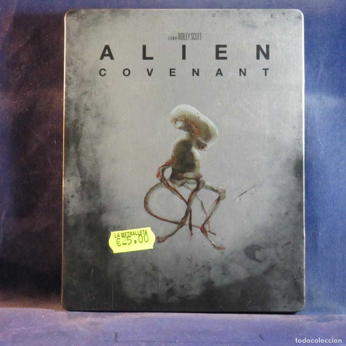 Cine: ALIEN COVENANT - BLU-RAY CAJA MET&Aacute;LICA