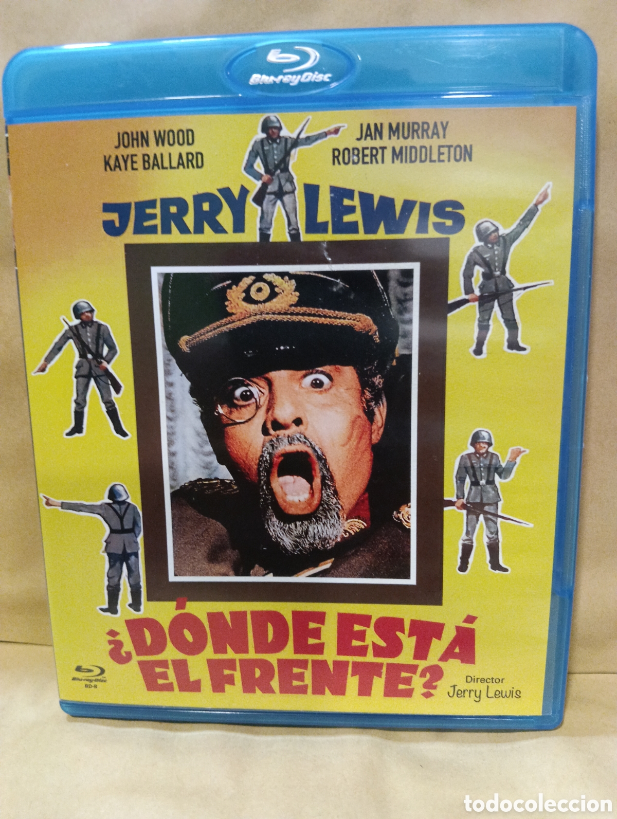 Cinema: D&oacute;nde est&aacute; el frente? -Blu-ray (BD-r) - seminuevo