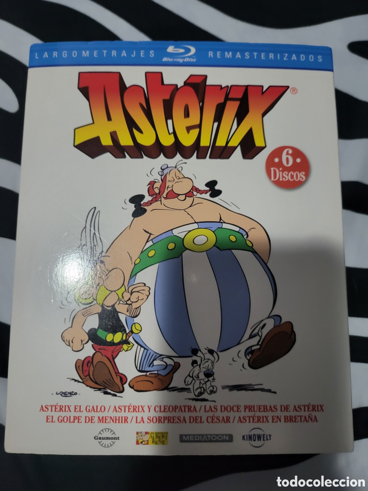 Cine: Ast&eacute;rix colecci&oacute;n 6 discos Blu-ray