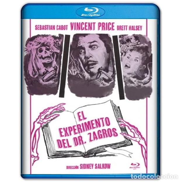 Cine: EL EXPERIMENTO DEL DR. ZAGROS Bluray (Terror, Vincent Price)