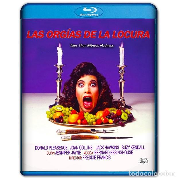 Cine: LAS ORG&Iacute;AS DE LA LOCURA Bluray (Terror, Joan Collins)