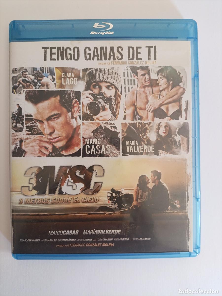 Cine: BLU-RAY DISC TENGO GANAS DE T&Iacute; Y 3 METROS SOBRE EL CIELO MARIO CASAS