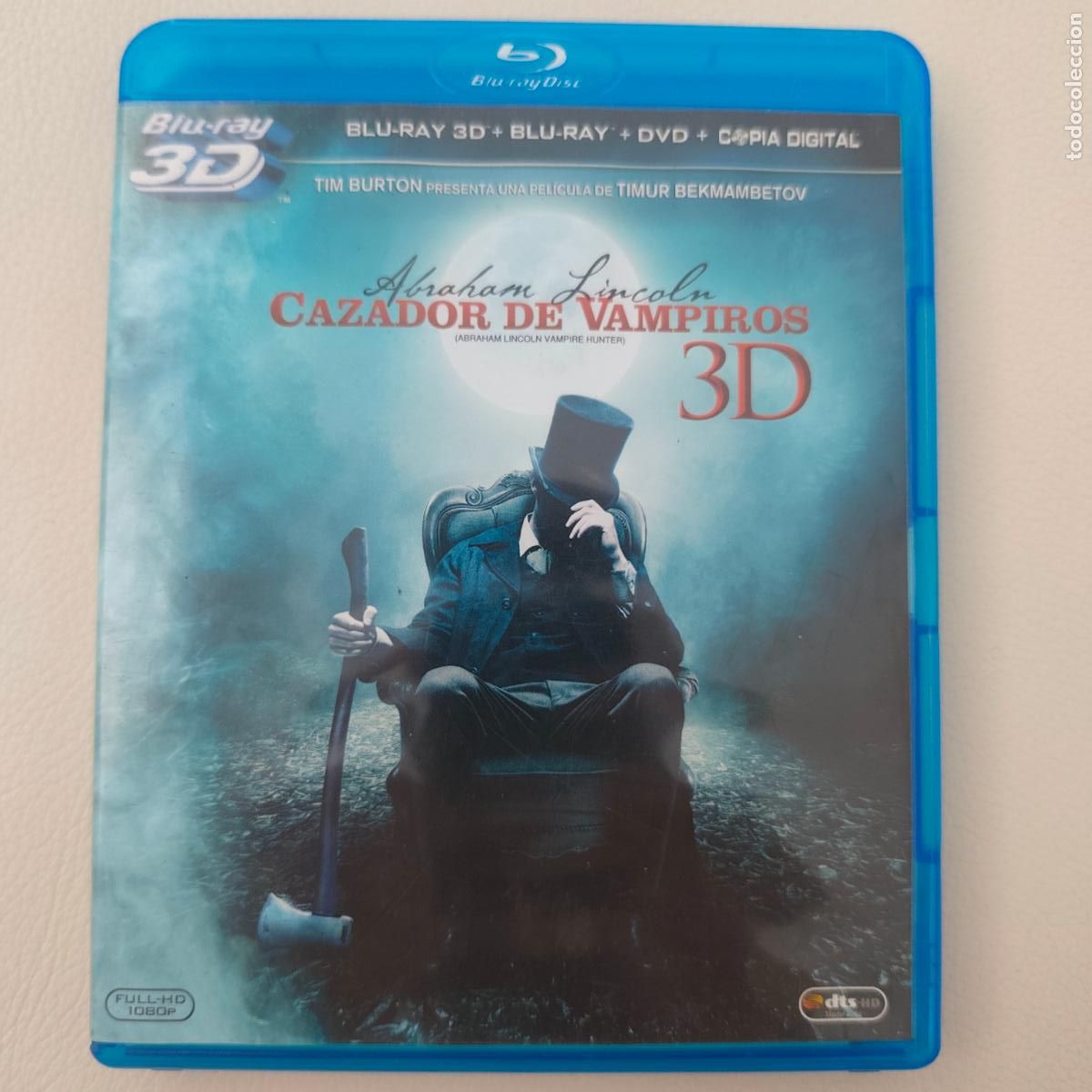 Cine: ABRAHAN LINCOLN CAZADOR DE VAMPIROS 3D(BLU-RAY 3D+BLU-RAY+DVD