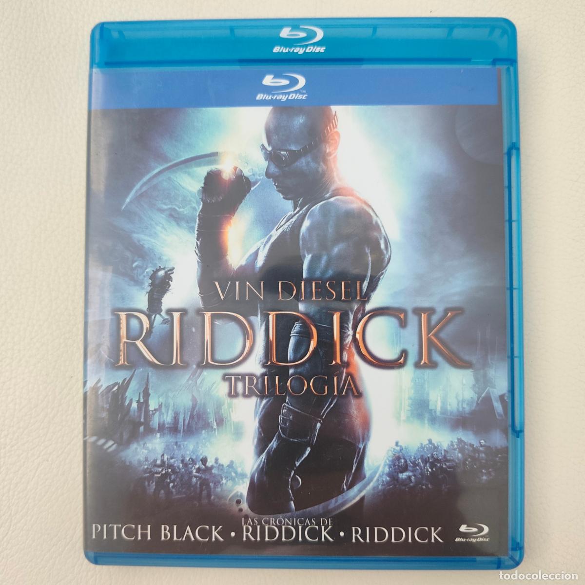 Cine: Riddick trilog&iacute;a -BLURAY van diesel 2 de los 3 discos