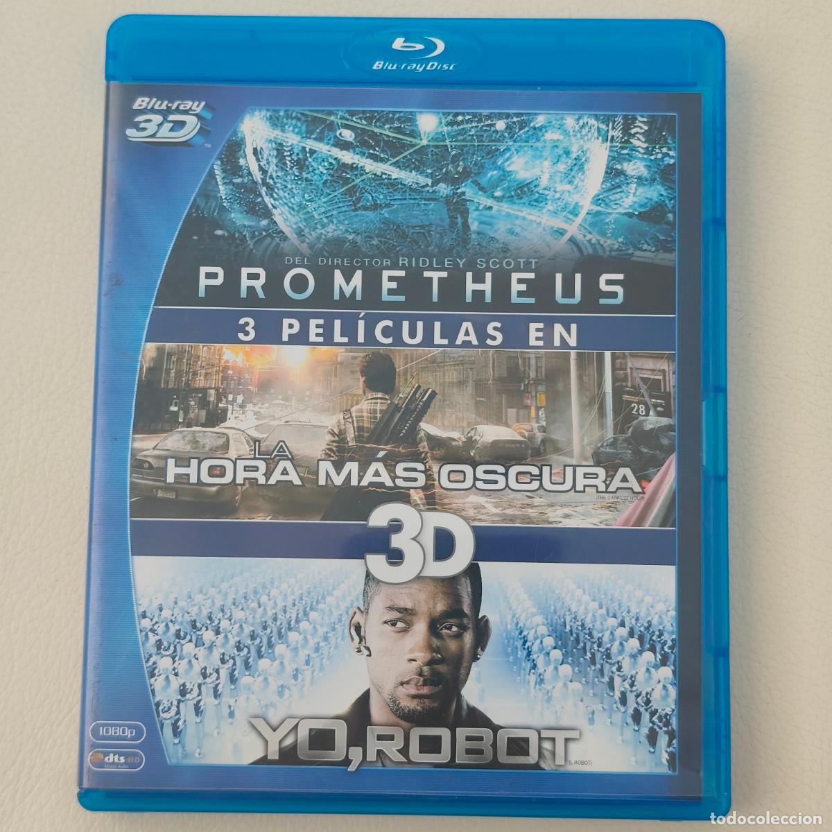 Cine: 2 pel&iacute;culas Prometheus + La hora m&aacute;s oscura BLU-RAY