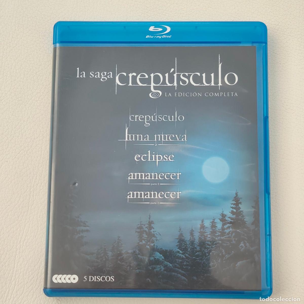 Cine: Pack Saga Crepusculo [Blu-ray] edici&oacute;n completa 5 pel&iacute;culas