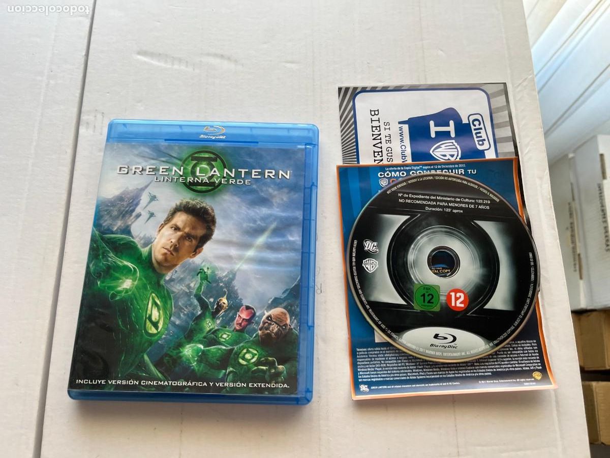 Cine: GREEN LANTERN LINTERNA VERDE - BLURAY BRAY KREATEN