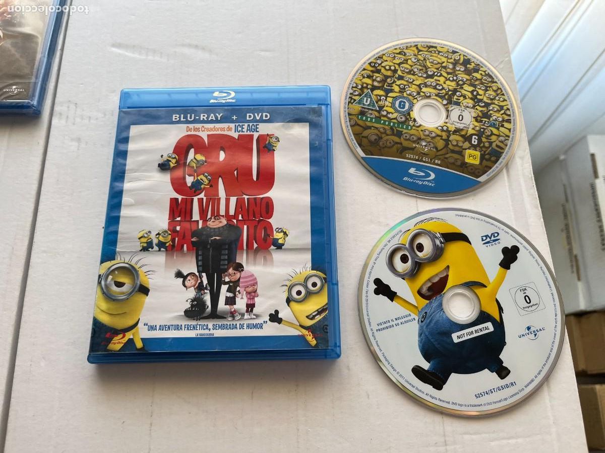 Cine: GRU MI VILLANO FAVORITO - BLURAY BRAY KREATEN