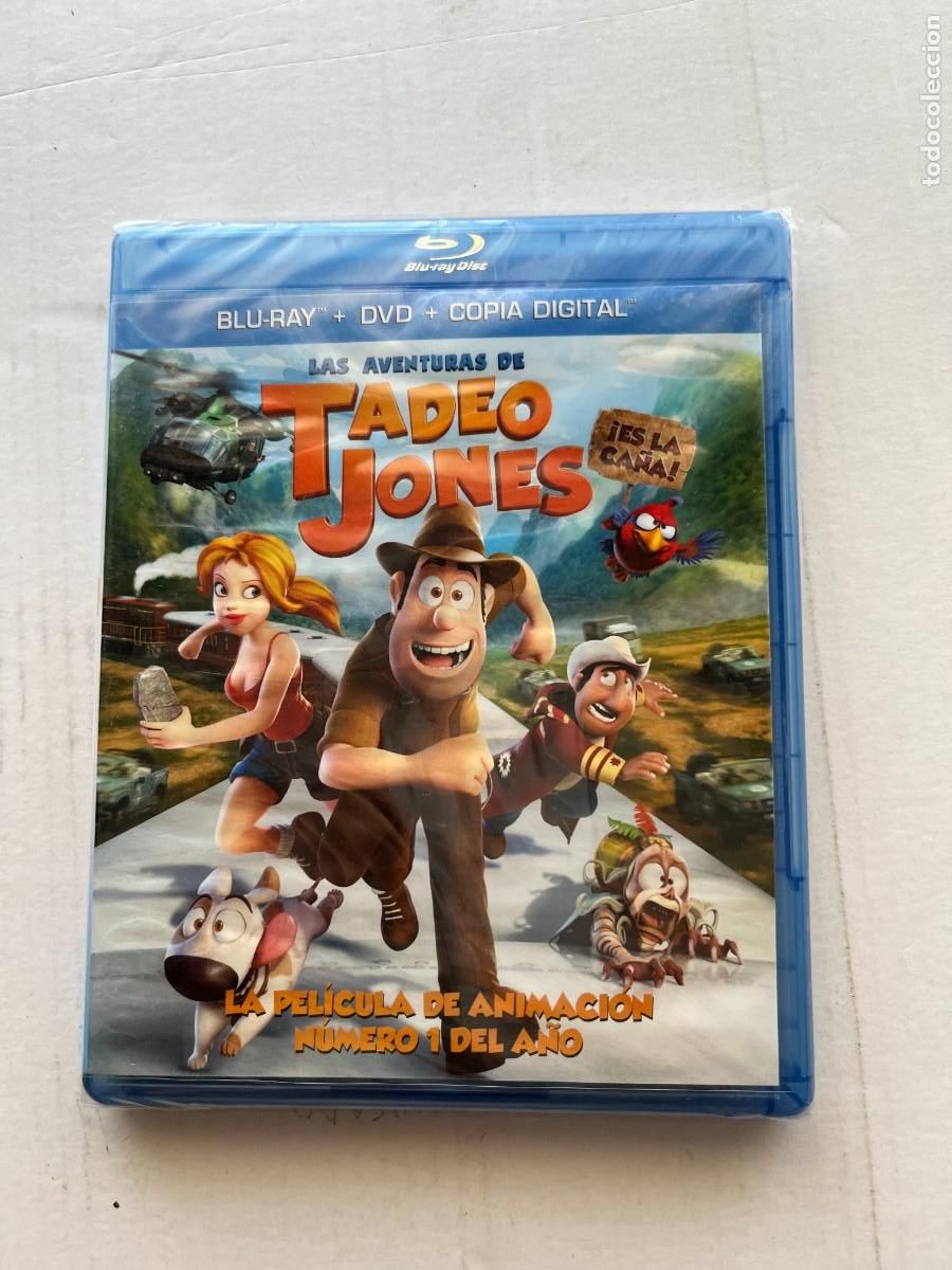 Cine: TADEO JONES LAS AVENTURAS DE - NUEVO - BLURAY BRAY KREATEN