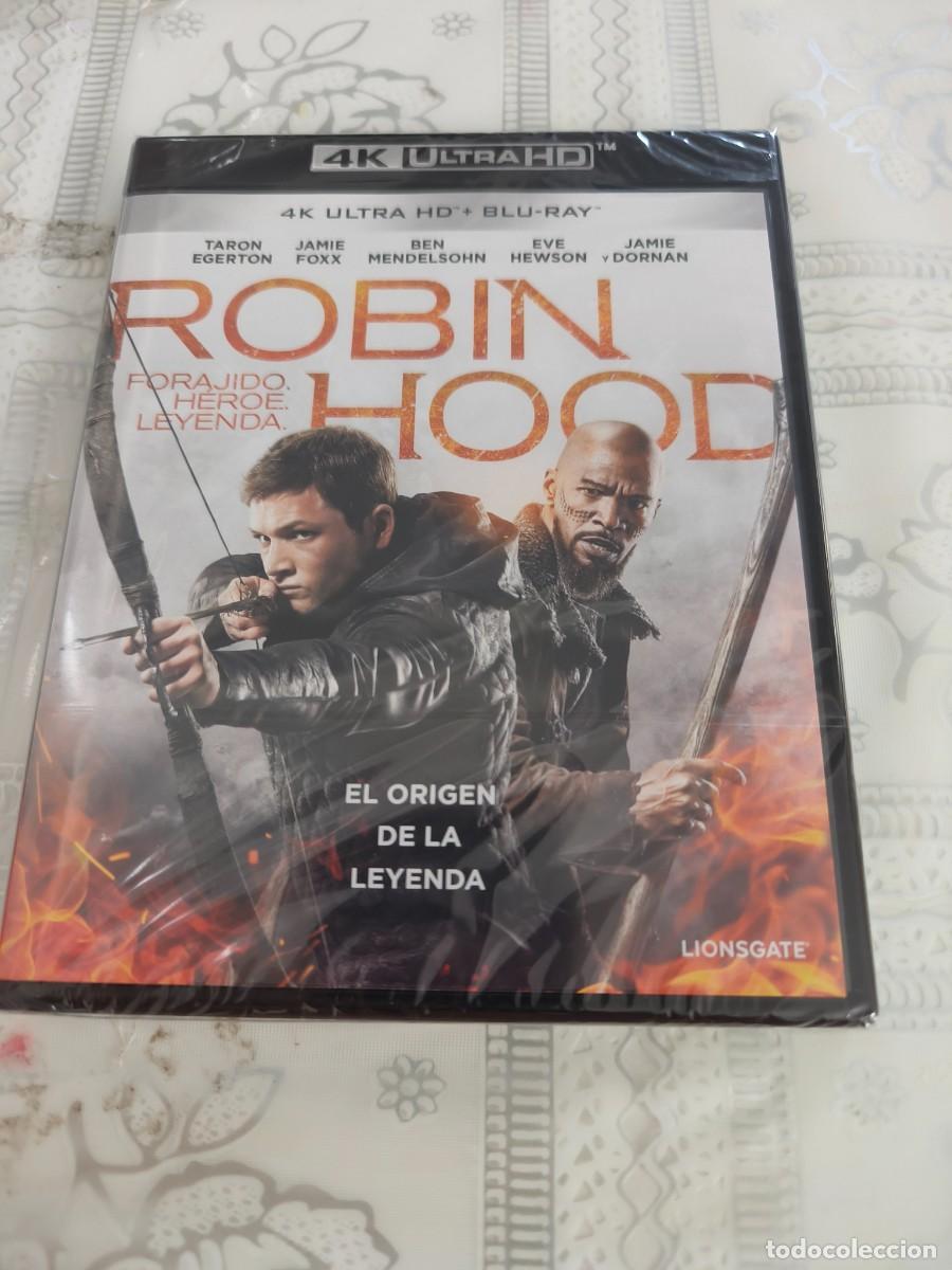 Cine: 4K ULTRA HD + BLU RAY - ROBIN HOOD - LEER CONDICIONES DE VENTA