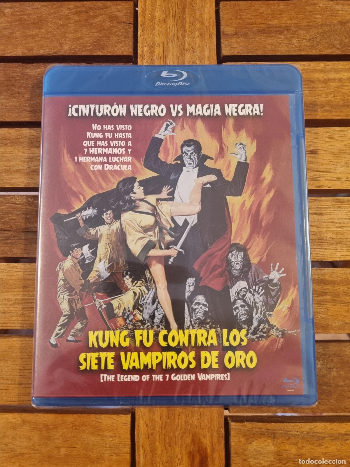 Cine: Kung Fu contra los siete Vampiros de Oro - Blu-ray nuevo - The legend of the 7 Golden Vampires