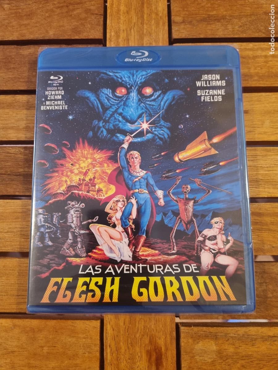 Cine: Las aventuras de Flesh Gordon - Blu-ray nuevo - Flesh Gordon