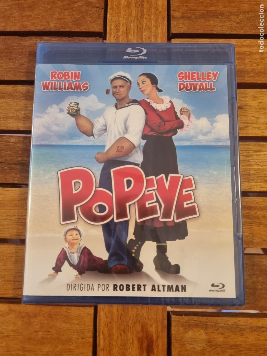 Cin&eacute;ma: Popeye - Blu-ray nuevo - Robin Williams y Shelley Duvall