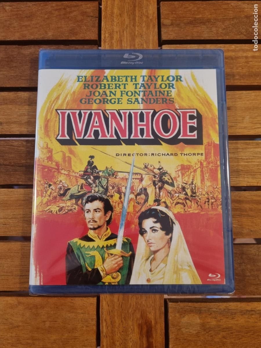 Cine: Ivanhoe - Blu-ray nuevo - Elizabeth Taylor