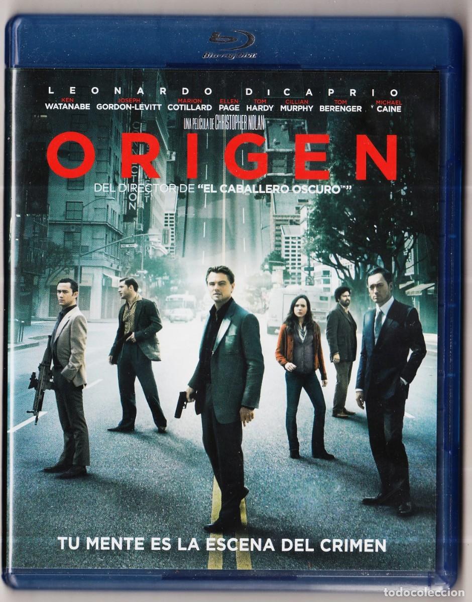Cine: ORIGEN de Christopher Nolan con Leonardo DiCaprio. 2 BLU-RAY.