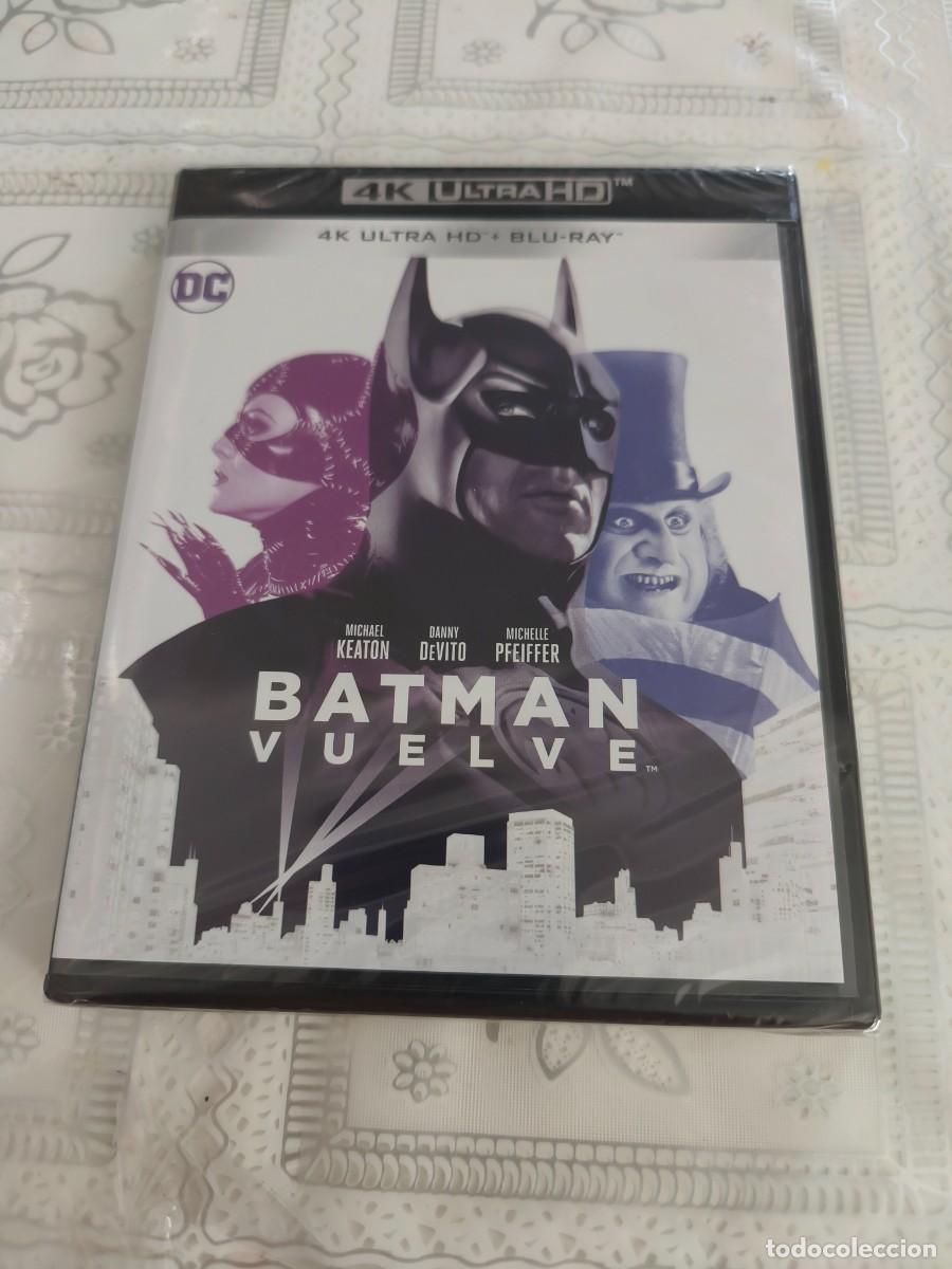 Cine: 4K ULTRA HD + BLU RAY - BATMAN VUELVE - MICHAEL KEATON - LEER CONDICIONES DE VENTA