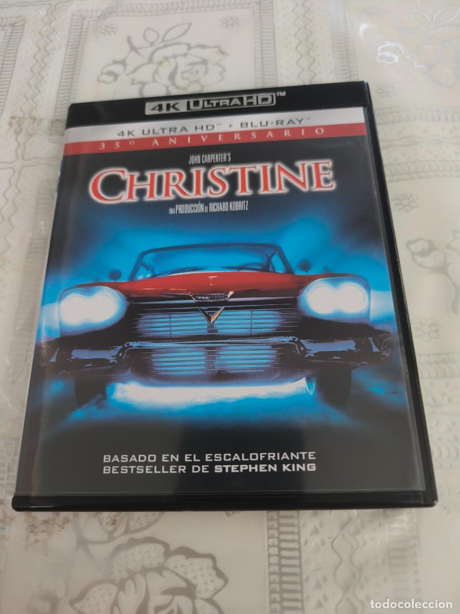 Cine: 4K ULTRA HD + BLU RAY - CHRISTINE - JOHN CARPENTER'S - LEER DESCRIPCI&Oacute;N Y CONDICIONES DE VENTA