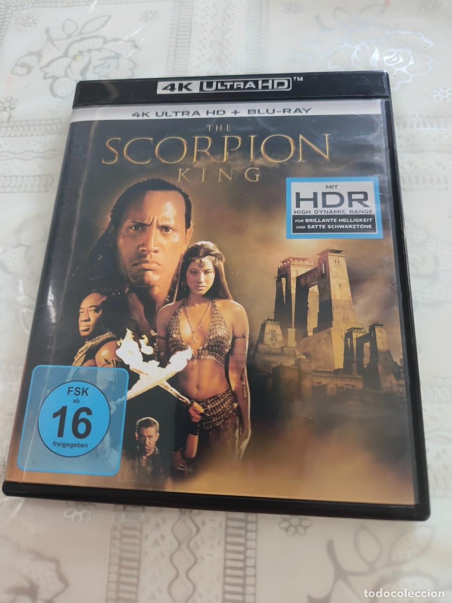 Cine: 4K ULTRA HD + BLU RAY - EL REY ESCORPION - DWAYNE JOHNSON - LEER DESCRIPCI&Oacute;N Y CONDICIONES DE VENTA