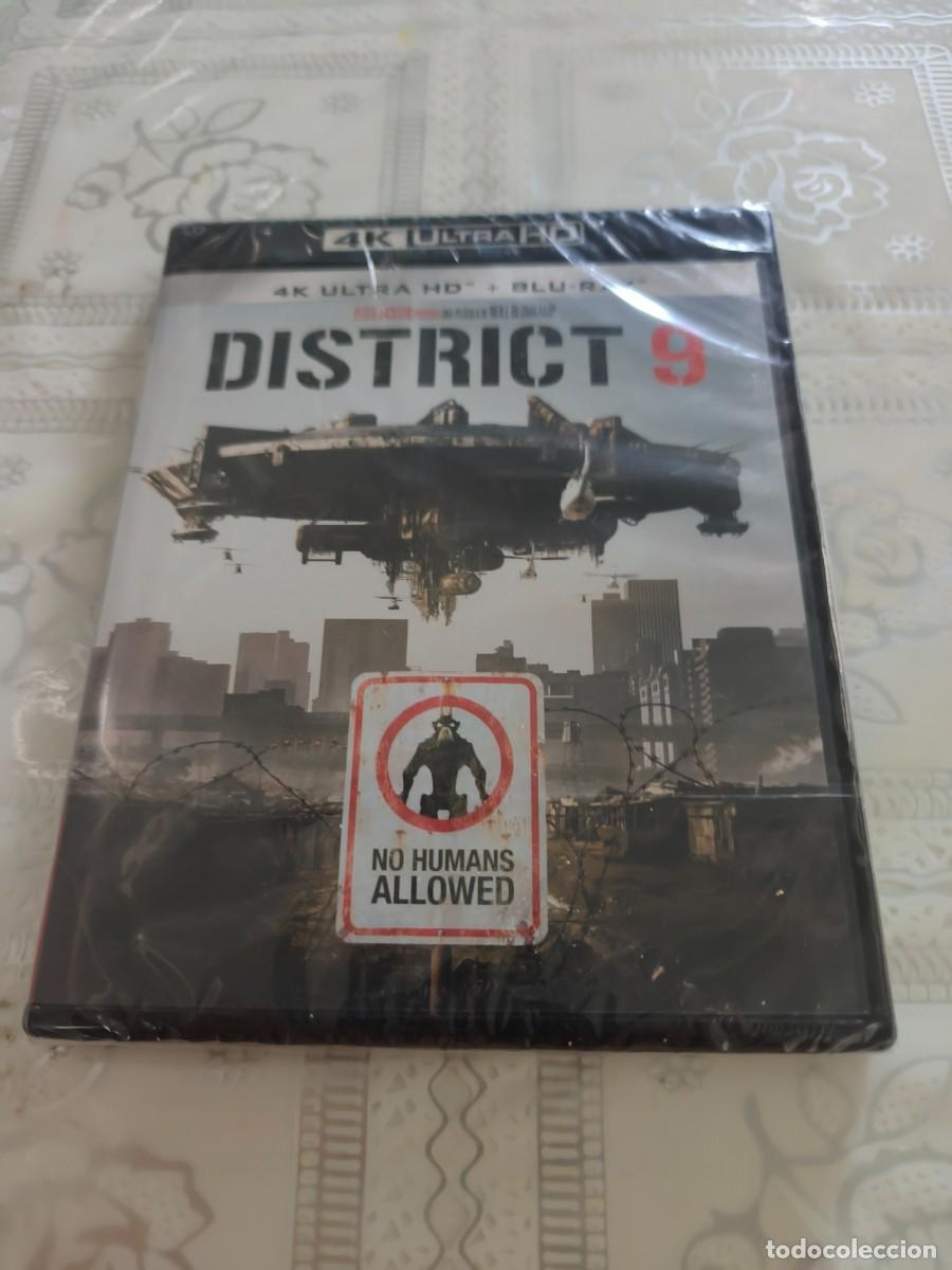 Cine: 4K ULTRA HD + BLU RAY - DISTRICT 9 - LEER DESCRIPCI&Oacute;N Y CONDICIONES DE VENTA