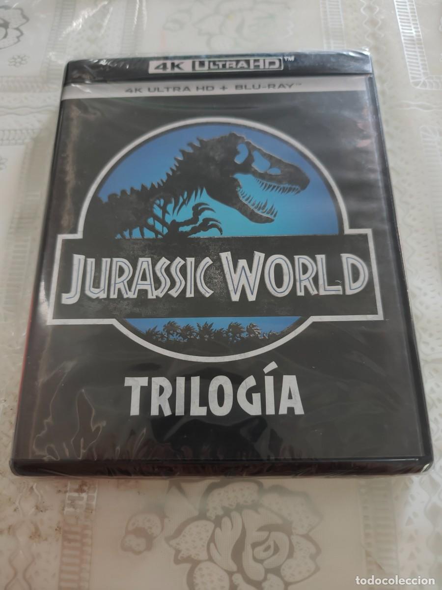 Cine: 4K ULTRA HD + BLU RAY - JURASSIC WORLD - TRILOGIA - LEER CONDICIONES DE VENTA