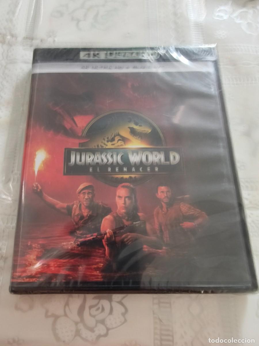Cine: 4K ULTRA HD + BLU RAY - JURASSIC WORLD , EL RENACER - LEER CONDICIONES DE VENTA