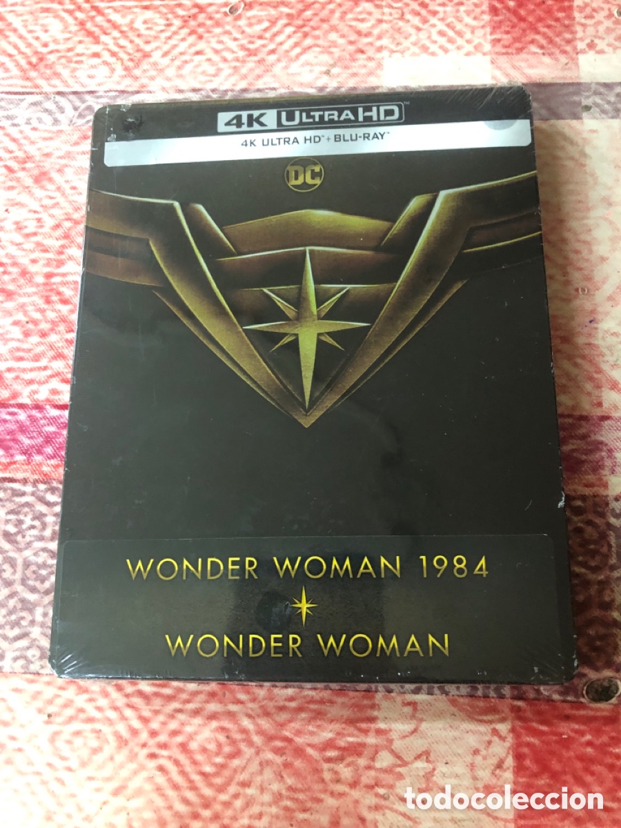 Cine: Wonder woman 1984+Wonder woman stellbook Bluray 4k ultra precintado
